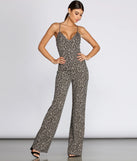 Sassy Stunner Leopard Print Jumpsuit