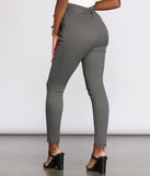 Tied To Style Jacquard Pants