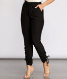 Shirring It Up High Rise Pants