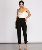 Shirring It Up High Rise Pants