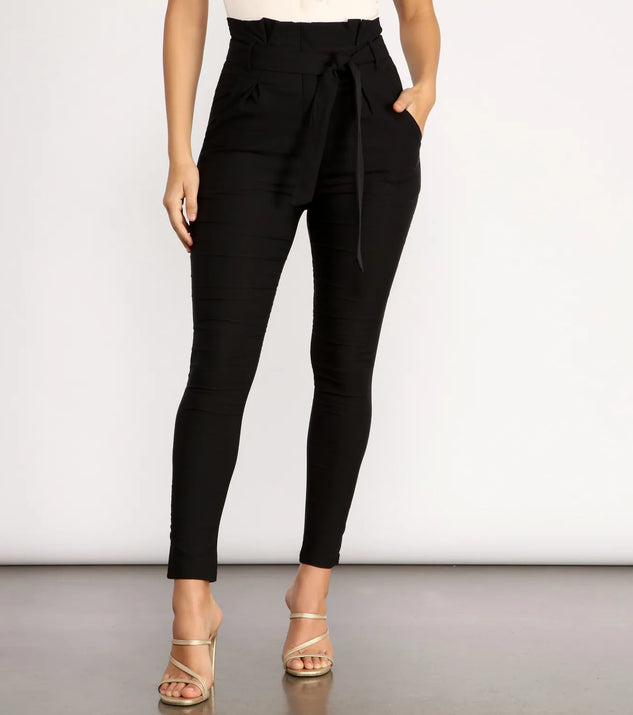 Boss Goals Paperbag Pants