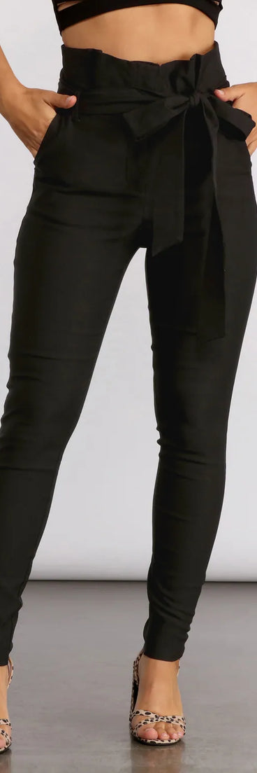 Effortless Style Tie Waist Pants