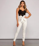 Nautical Vibes Tie-Waist Pants