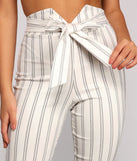 Nautical Vibes Tie-Waist Pants