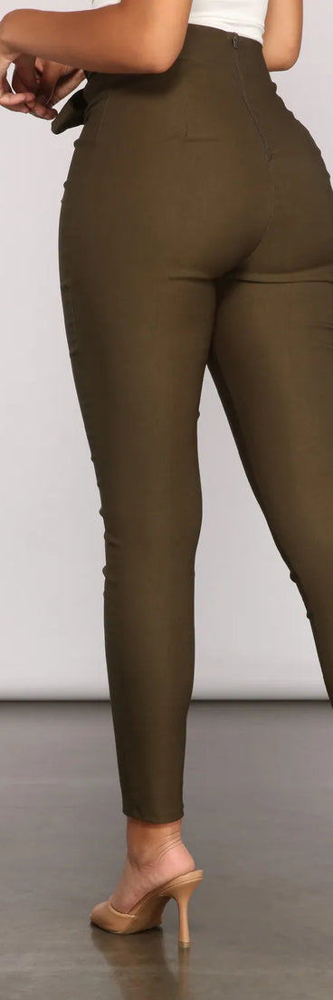 Perfectly Posh Tie-Waist Pants