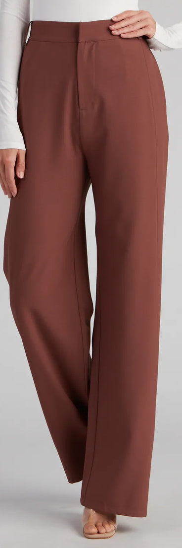 Bring The Flare High Waist Pants