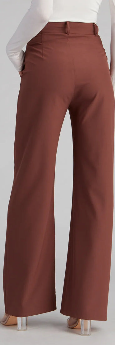 Bring The Flare High Waist Pants