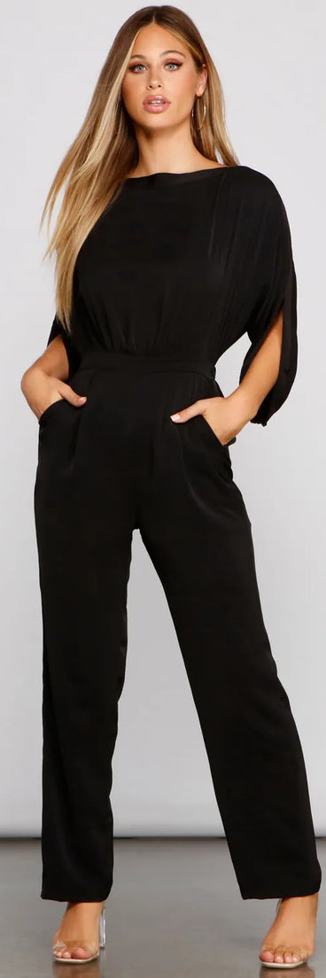 The Classic Boat Neck Jumpsuit