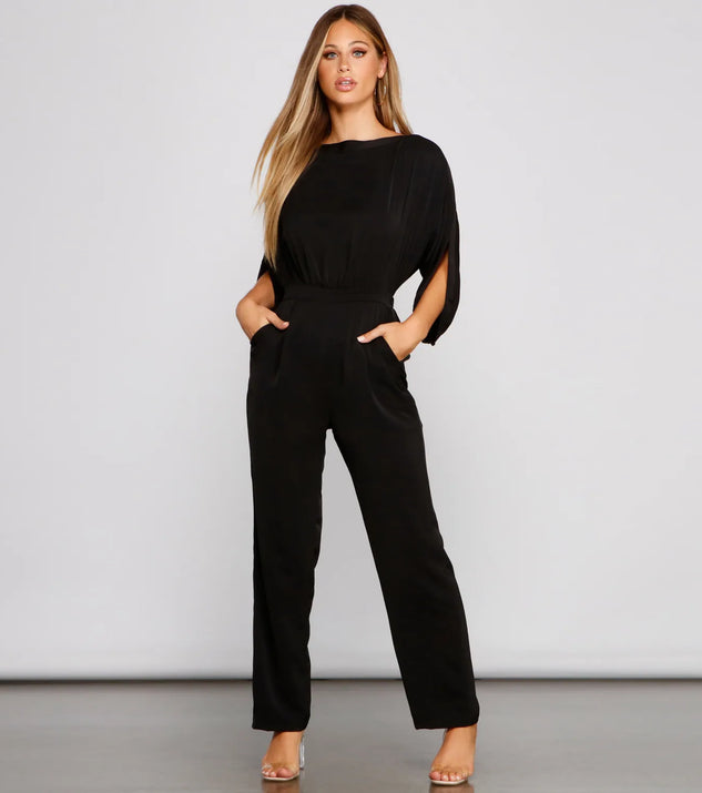 The Classic Boat Neck Jumpsuit