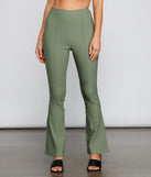 Chic Vibes High Waist Bootcut Pants