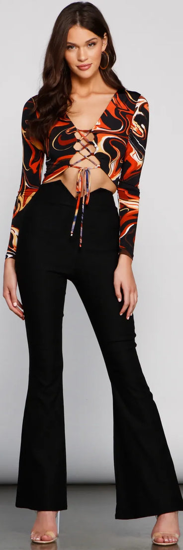 Sealed In Chic High Waist Pants