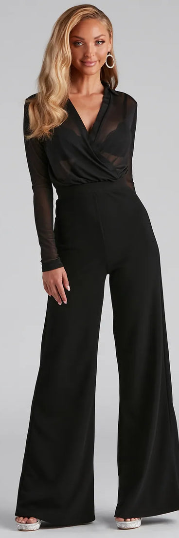 Style Icon Wide Leg Jumpsuit