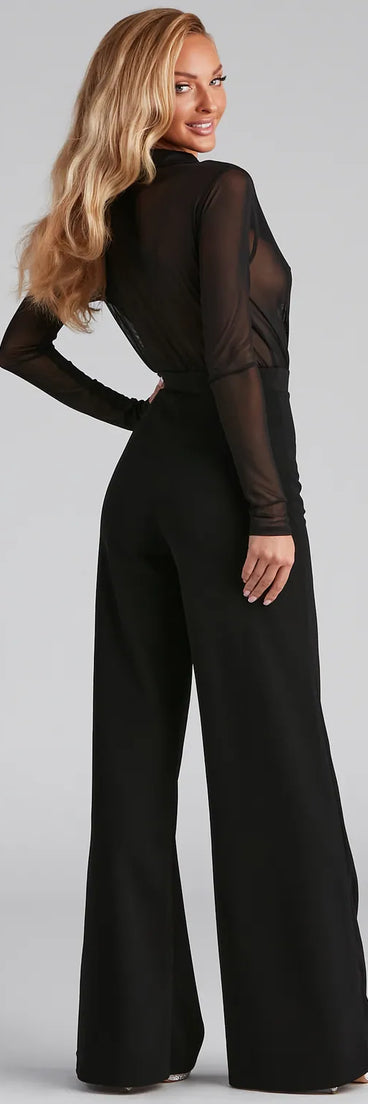 Style Icon Wide Leg Jumpsuit