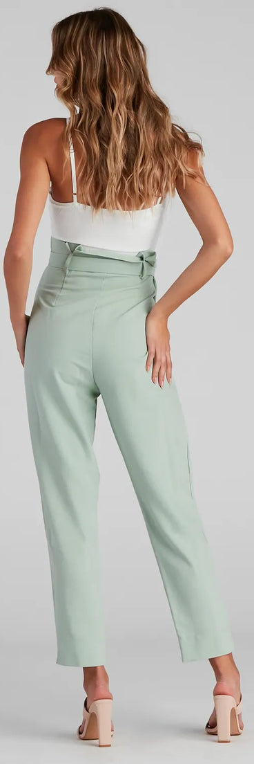 She's So Chic Tie-Waist Jumpsuit