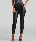 What's The Skinny Faux Leather Pants
