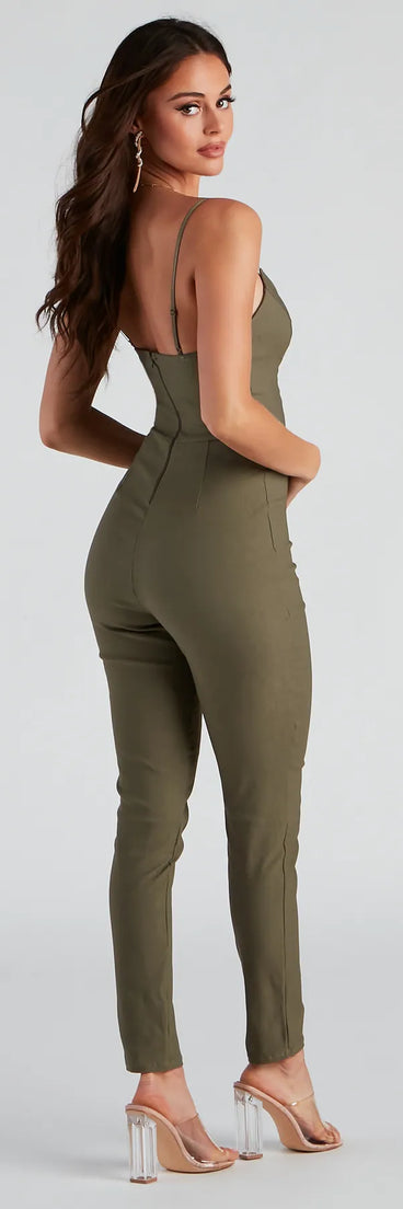 Feelin' Fresh Fitted Jumpsuit