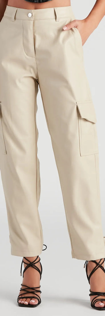 Truly Cool Cargo Straight Leg Pants