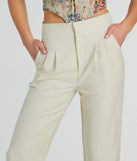 Sophisticated Moment Straight Leg Trouser Pants