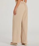 Call The Shots High-Rise Wide-Leg Pants