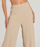 Call The Shots High-Rise Wide-Leg Pants