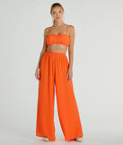 Refresh your fall closet with stylish women's pants like the Gorgeous Allure Chiffon Palazzo Pants in a sleek fabric and a pant leg style that makes your look unique.