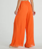 Refresh your fall closet with stylish women's pants like the Gorgeous Allure Chiffon Palazzo Pants in a sleek fabric and a pant leg style that makes your look unique.