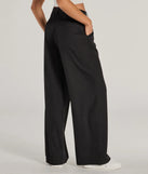 Create bold, fashion-forward looks for spring or summer with the Chic City High-Rise Trouser Pants in black, a must-have piece from Windsor’s collection of stylish bottoms for women.