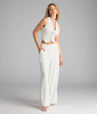 Power Moves High-Rise Trouser Pants
