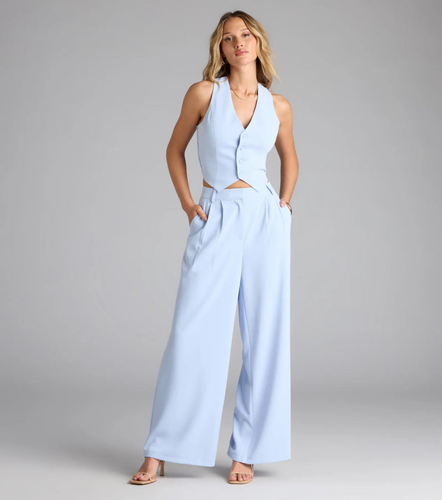 Power Moves High-Rise Trouser Pants