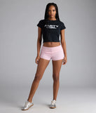 Choosing the pink shorts says you’re ready to show off in the Flirty And Fab Lace Hot Shorts, a warm-weather staple that elevates your outfit and seasonal style.