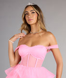 Enchanted Sparkle Glitter Tulle Ruffled Romper