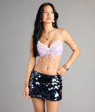 Sea Siren Sequin Micro Skort