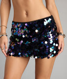 Sea Siren Sequin Micro Skort