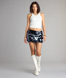 Sea Siren Sequin Micro Skort