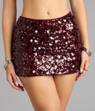 Starlit Shimmer Mini Skort