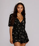Floral Cutie Skater Romper