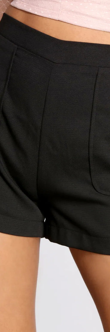 Keep It Staple High Waist Shorts