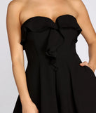 Flowy Sweetheart Ruffle  Romper