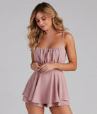 The Sweet Life Open Back Skater Romper