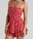 Sweet Beauty Ditsy Floral Romper