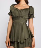 Flirty Flair Skater Romper