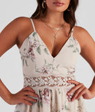 Effortlessly Gorgeous Floral Romper