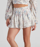 Secret Garden Chiffon Flowy Shorts