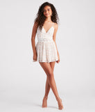 Picnic Date Ditsy Floral Chiffon Romper