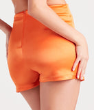 Me And The Rhythm Satin Chain Skort