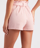 Sweet And Chic Paperbag Shorts