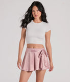 
Upgrade your style game for 2025 with the Playful Pleats Faux Leather Drop Waist Skort in black, perfect for any fashion-forward wardrobe.