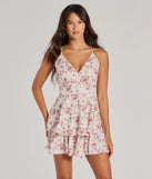 Create bold, fashion-forward looks for spring or summer with the Most Lovely Tie Back Ruffled Skater Floral Romper in burgundy, a must-have piece from Windsor’s collection of stylish bottoms for women.