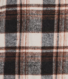 Effortlessly create party outfits or vacation-ready looks with the Classically Chic Plaid High Waist Wrap Skort, one part of a versatile women's black matching set perfect for quick and easy outfit combinations from layering chic outfits to transitioning your look seamlessly.
