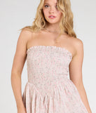 Pair the Sunshine Weather Floral Chiffon Romper with your favorite sandals or sneakers for effortless warm-weather looks with on-trend natural rompers that speak your style.